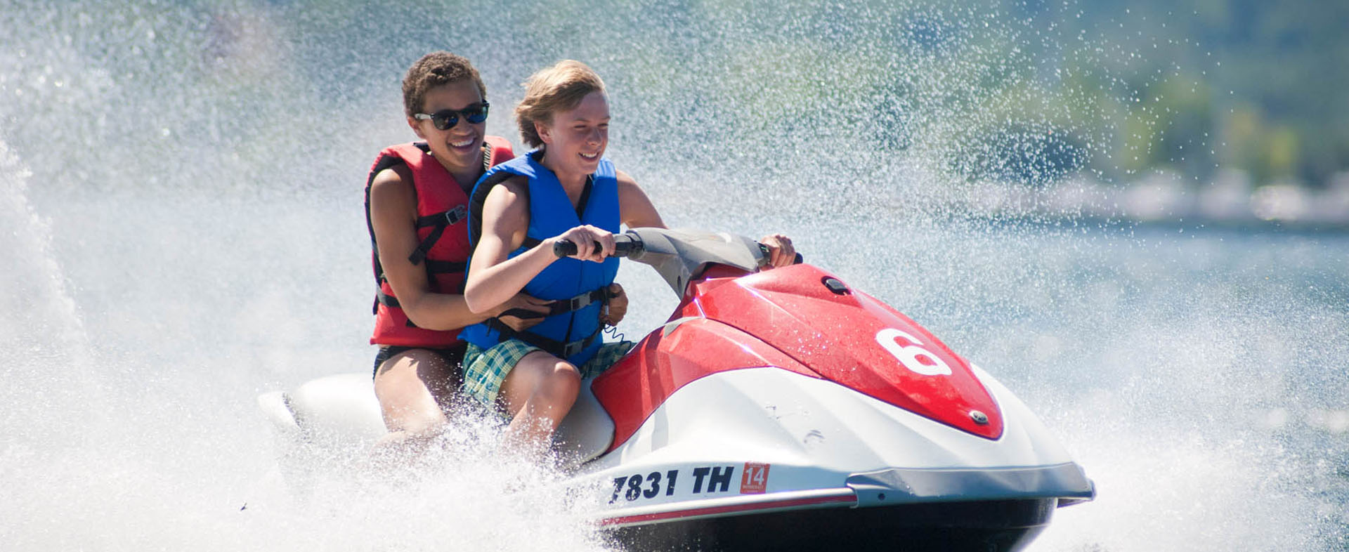 Jet skiing in Bentota