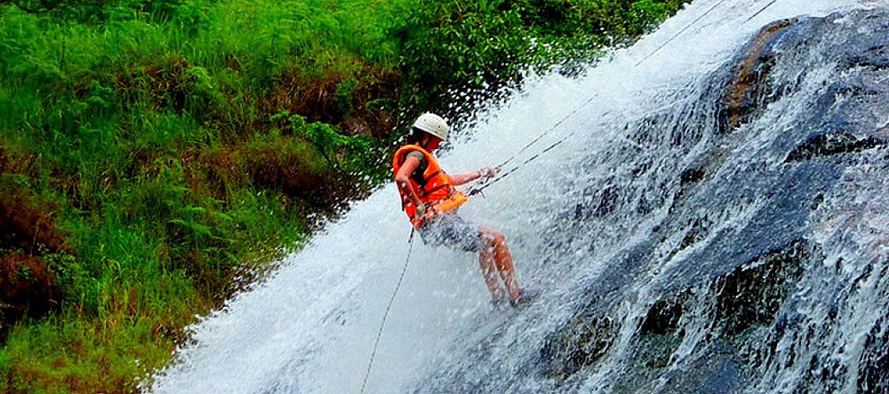 Abseiling